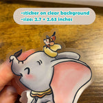 The Flying Elephant Sticker